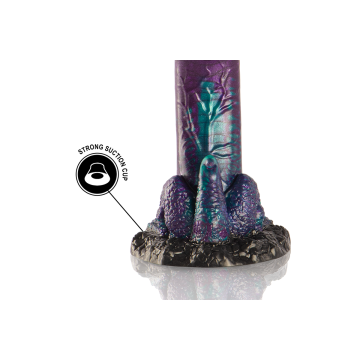 Epic - Basilisk Dildo Doble Placer Escamoso Tamaño Pequeño |