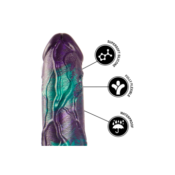 Epic - Basilisk Dildo Doble Placer Escamoso Tamaño Grande | Vybes.it