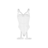 Subblime - Teddy Avec Jarretière Détail Poitrine Blanc S/M |