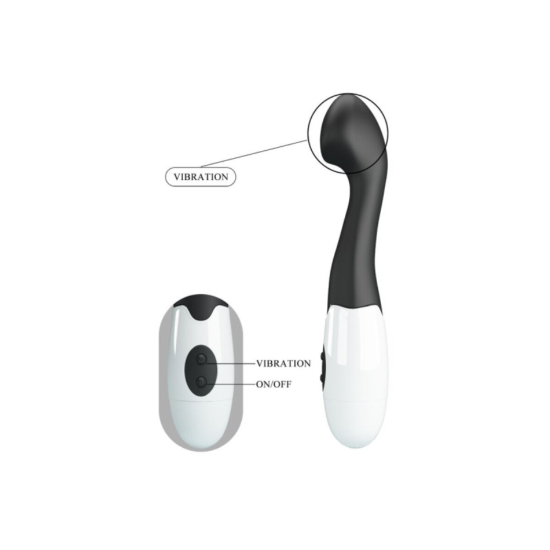 Pretty Love - Charles Vibrador Punto G 30 Modos Negro | Vybes.it