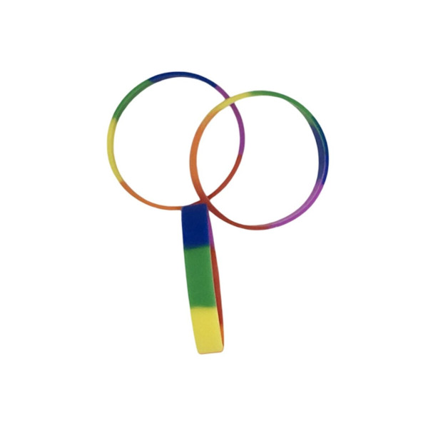 PRIDE - PULSERA SILICONA BANDERA LGBT