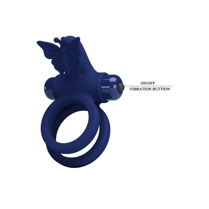 Pretty Love - Jamele Doble Anillo Con Vibración & Estimulador
