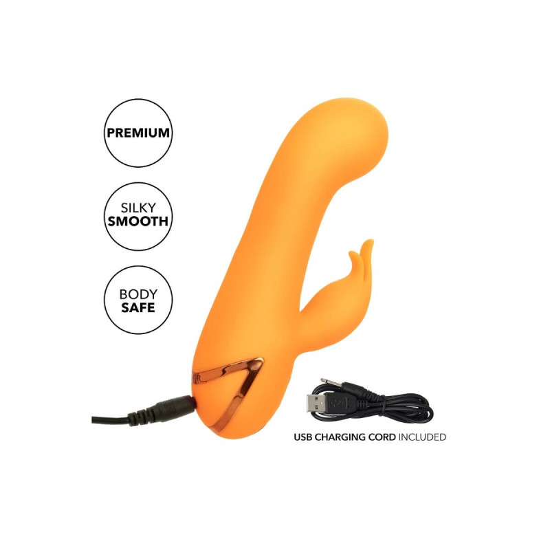 Calexotics - Montecito Muse Vibrator Rabbit Orange By California