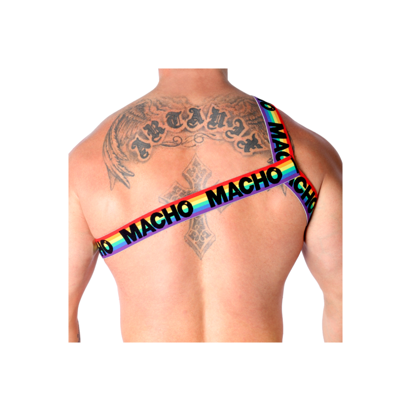 MACHO - HARNAIS ROMAIN PRIDE S/M - MACHO UNDERWEAR - /product_models/…