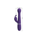 Pretty Love - Dejon Vibrador Rabbit 3 En 1 Multifunción Morado |