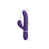 Pretty Love - Perlita Vibrador Punto G 3 En 1 Multifunción Morado |