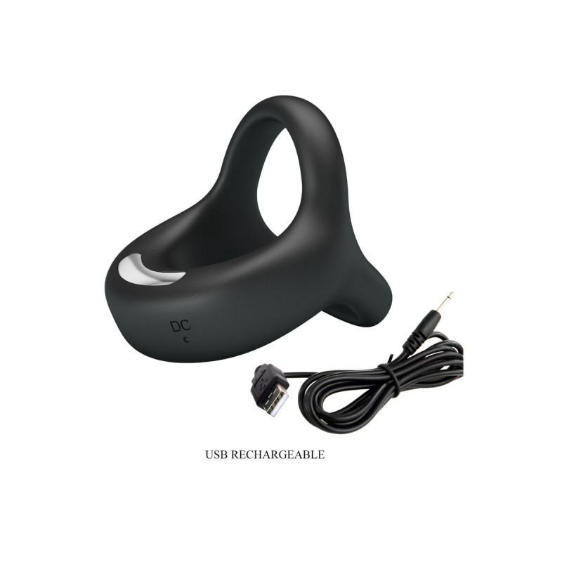 Pretty Love - Elliott Anillo Vibrador Negro | Vybes.it