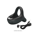 Pretty Love - Elliott Anillo Vibrador Negro | Vybes.it