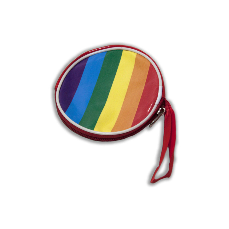 PRIDE - LGBT-FLAGGE RUNDE GELDBÖRSE - Zubehör | Vybes.it