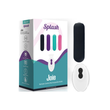 ARMONY - SPLASH JOIE VIBRATOR BULLET SILICONE REMOTE CONTROL 10 VIBRA…