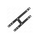 KINK - VERSTELLBARER DOPPELTER PENISRING AUS LEDER - KINK RING POWER…
