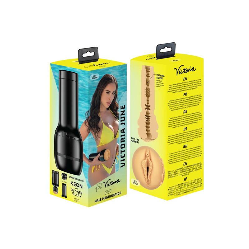Kiiroo - Feel Victoria June Masturbador | Vybes.it