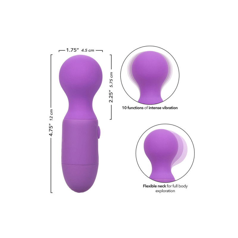 Calexotics - First Time Wiederaufladbares Massagerät 10 Vibrationen