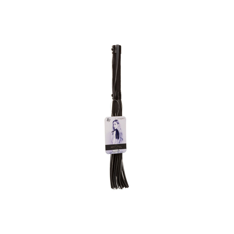 CALEXOTICS - NOCTURNAL FLOGGER CUIR NOIR - Fouets BDSM | Vybes.it