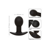 Calexotics - Rock Bottom Anal Plug 10 Vibrationen Silikon Schwarz |
