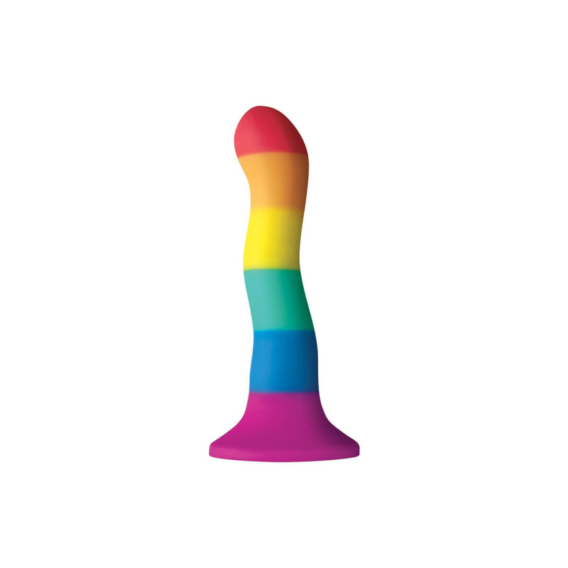 Pride - Dildo Wave Bandera Lgbt 17 Cm | Vybes.it