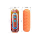 Pretty Love - Twin Balls Männlicher Masturbator Orange | Vybes.it