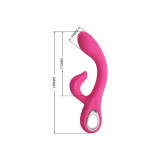 Pretty Love - Fritz Vibrador Rabbit 12 Vibraciones Rosa | Vybes.it