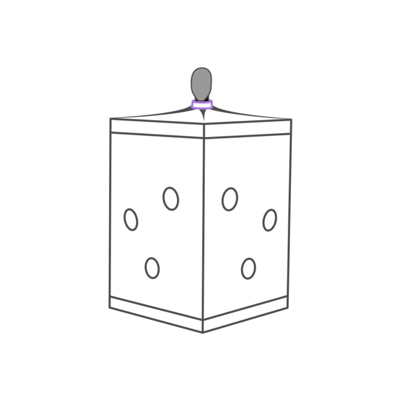Secret Dome - Kink Club Cabina Scandale Morado | Vybes.it
