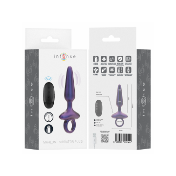 Intense - Marlon Plug Anal Vibrador Modelo 4 Control Remoto |