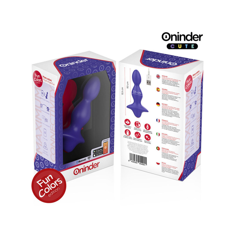 Oninder Cute - Love Butt Vibrador Plug Anal Dilatador - App Mundial
