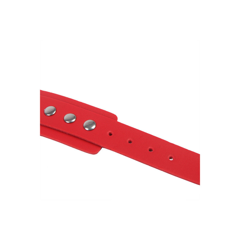 Subblime - 953706 Esposas Con Cinturón Bondage Rojo Talla Única |