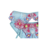 Subblime - 954109 Sujetador + Panties Con Liguero Diseño Floral