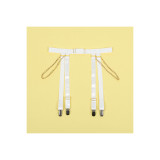Subblime - 954284 Body Con Cadenas + Ligueros Blanco S/M | Vybes.it