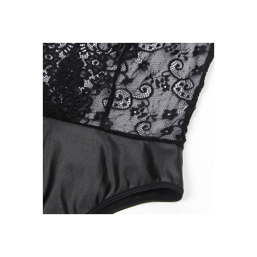 Subblime - 954383 Sexy Body Mit Strumpfgürtel Schwarz S/M | Vybes.it
