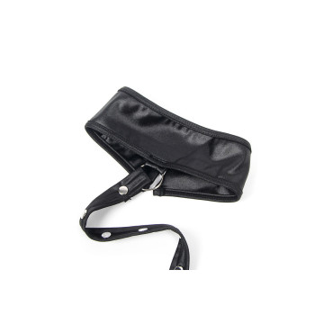 Subblime - 954406 Vestido Bondage De Cuero Negro S/M | Vybes.it