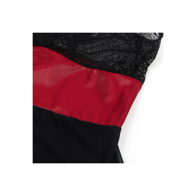 Subblime - 954420 Vestido Bondage De Encaje Negro S/M | Vybes.it