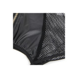 Subblime - 954451 Vestido Sexy De Rejilla Cuero Negro L/Xl |