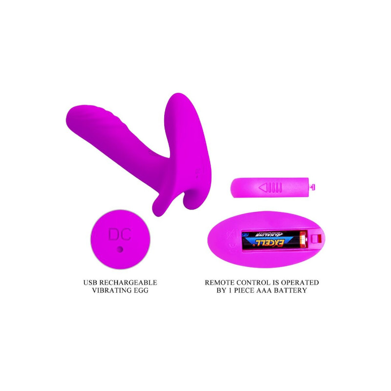 Pretty Love - Masajeador & Vibrador 12 Vibraciones Control Remoto