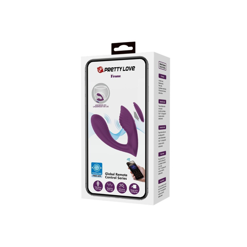 Pretty Love - Franz Masajeador & Vibrador App Gratutita Morado |