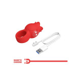 Pretty Love - Jae Rose Förmiger Fingervibrator 10 Vibrationen Rot |
