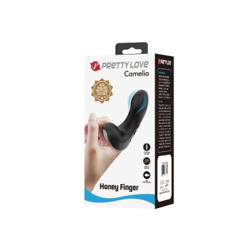 Pretty Love - Camelia Vibrador De Dedo 7 Vibraciones Negro |