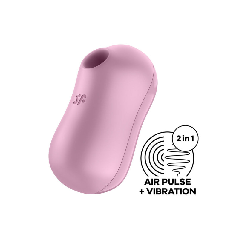 Satisfyer - Cotton Candy Estimulador Y Vibrador Lila | Vybes.it