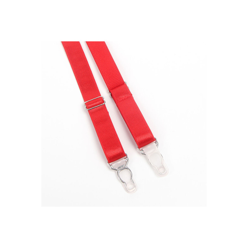 Subblime - 955267 Set Sujetador Con Liguero Bondage Rojo L/Xl |