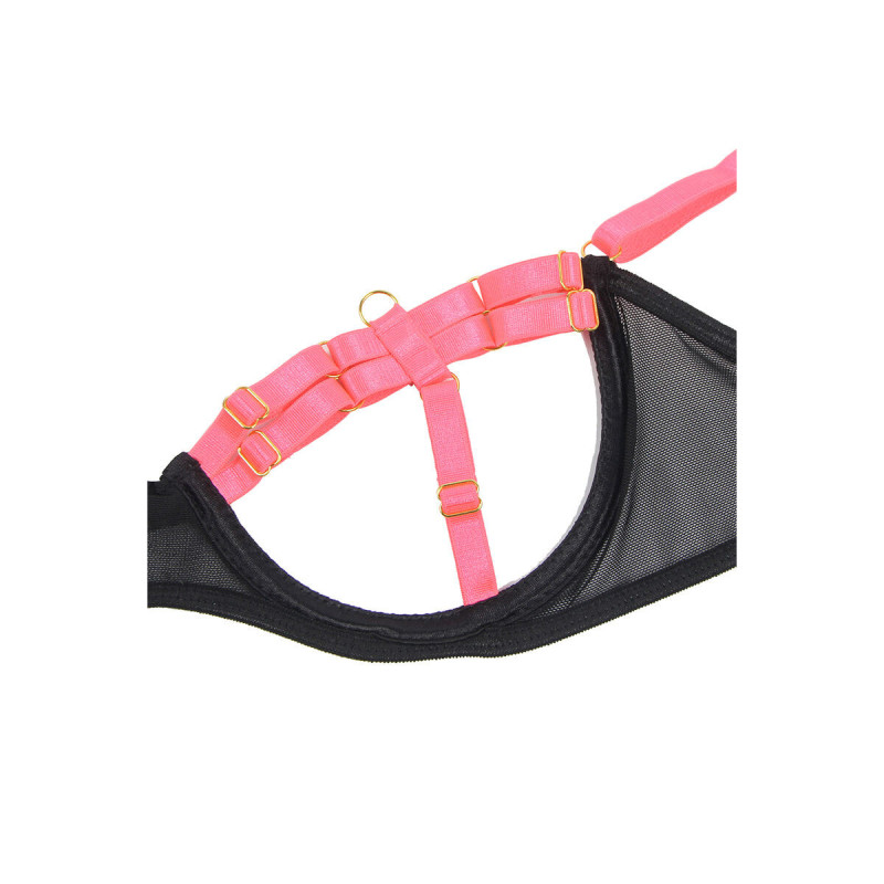 Subblime - 955304 Set Sujetador Con Collar Y Detalles Para Piernas