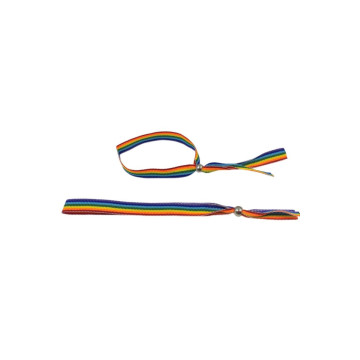 PRIDE - PULSERA BOLITA PLATEADA BANDERA LGBT