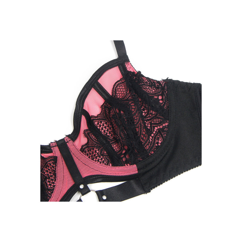 Subblime - 955571 Conjunto Sujetador Con Cremallera De Malla De