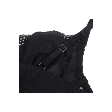 Subblime - 955625 Body De Encaje Con Cierre Inferior Negro L/Xl |