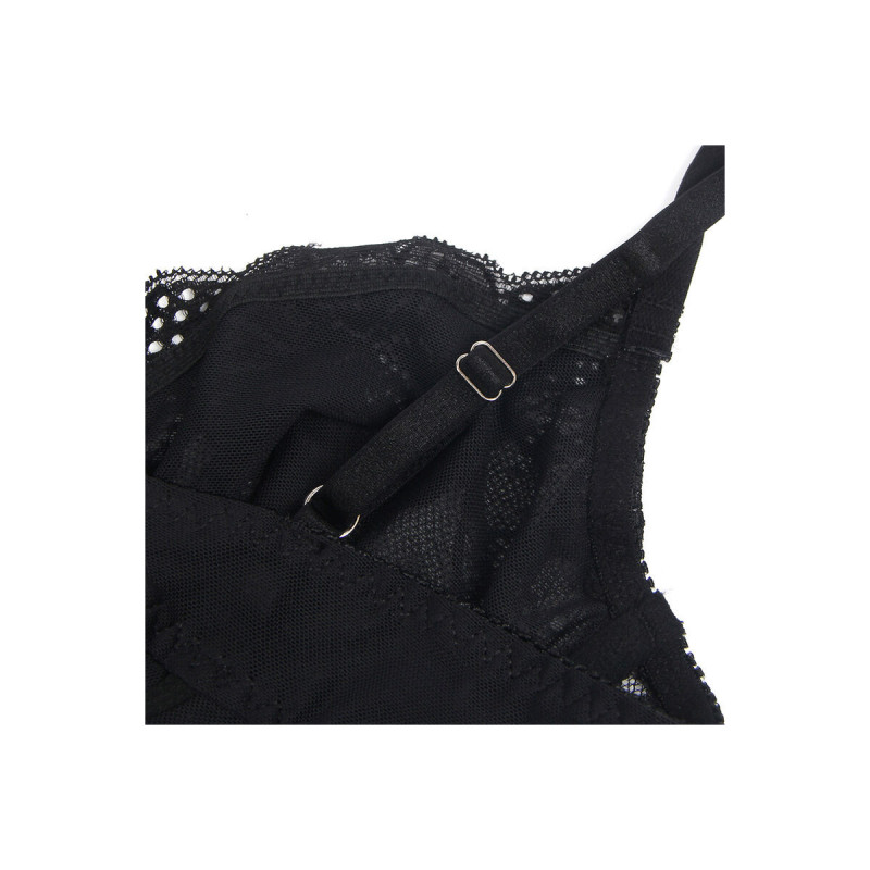 Subblime - 955625 Body De Encaje Con Cierre Inferior Negro L/Xl |