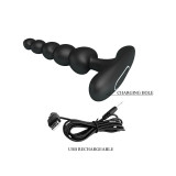 Pretty Love - Corban Vibrador Anal 10 Vibraciones Negro | Vybes.it