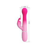 Pretty Love - Dejon Vibrador Rabbit 3 En 1 Multifunción Rosa |