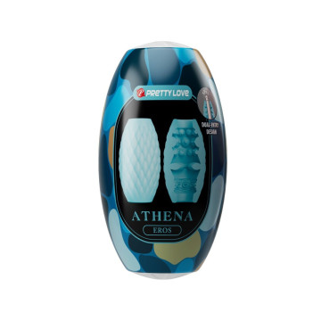 Pretty Love - Athena Eros Masturbador Masculino Silicona Celeste |
