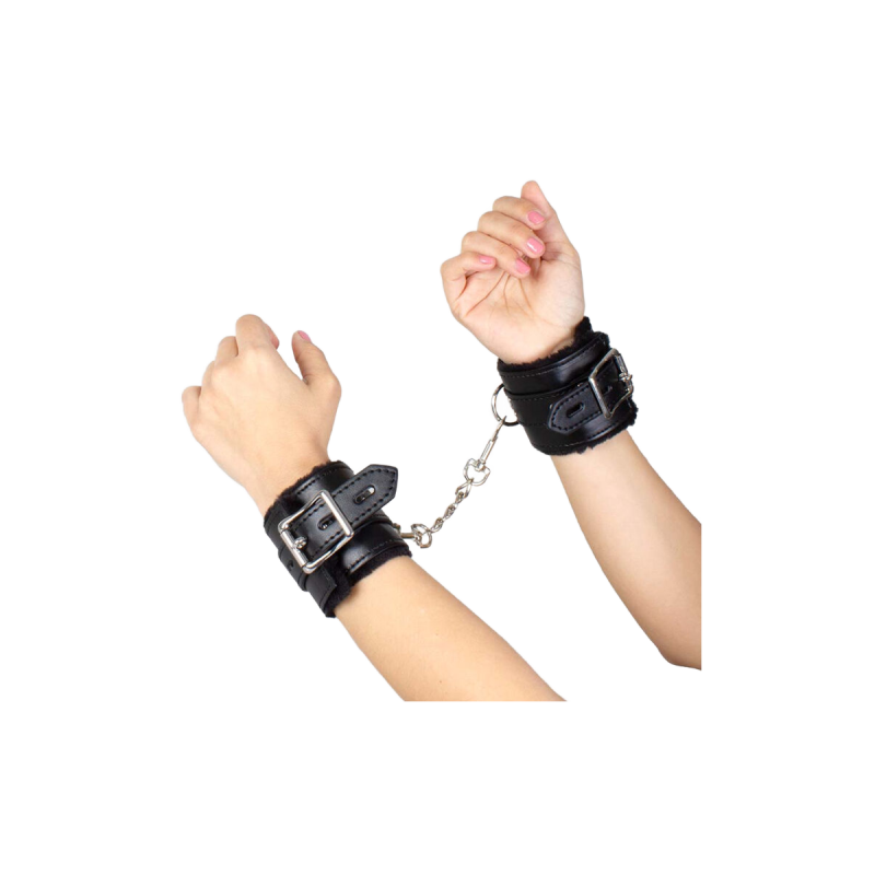SECRETPLAY - MENOTTES DE BONDAGE NOIRES COLLECTION BDSM - SECRETPLAY…