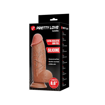 Pretty Love - Gode Ultra Réaliste Achille 22 Cm | Vybes.it