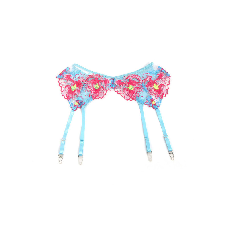 Subblime - 957643 Conjunto Sujetador Y Liguero Con Bordados De