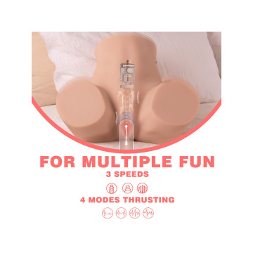 XISE - DANAE THRUSTING MASTUBADOR VAGINA REALÍSTICO CON VIBRACIÓN MULTIPOSICIÓN